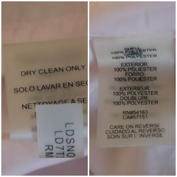 Karl Lagerfeld Paris Tweed V Neck Dress Size 6 - Picture 10 of 11